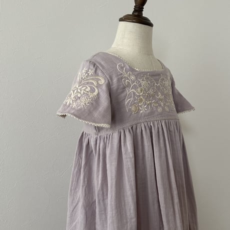 Lea dress -pale iris-