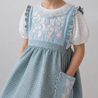 Bibi apron dress -ciel- 即納品
