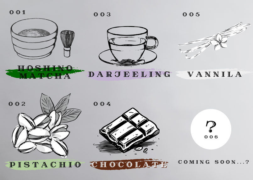 新ジャンルアイス】HAKATAMIX［星野抹茶(2)・ピスタチオ(1