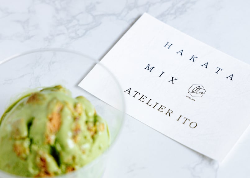 新ジャンルアイス】HAKATAMIX［星野抹茶(2)・ピスタチオ(1