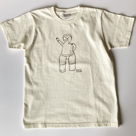 力士ハニワTシャツ     小さめ ・レディース