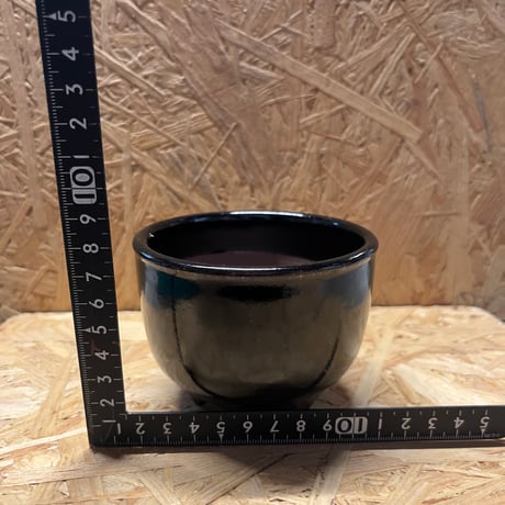 伝市鉢　コウロ型　3号　丹波黒