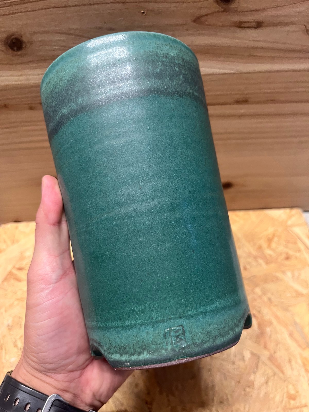 伝市鉢 筒型 3号 3.5号 4号 青銅 | GREEN LUCK