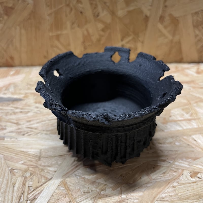 塊棘倶楽部×保田修作 溶岩鉢 THE FIRST | GREEN LUCK