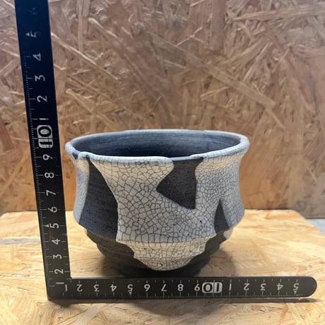 かみ山陶器　信楽焼　植木鉢