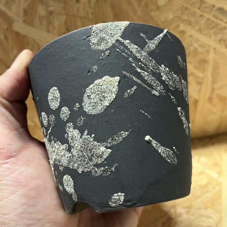 かみ山陶器　信楽焼　植木鉢