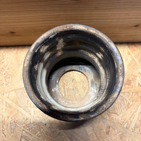 保田修作　陶器鉢　粉吹鉢