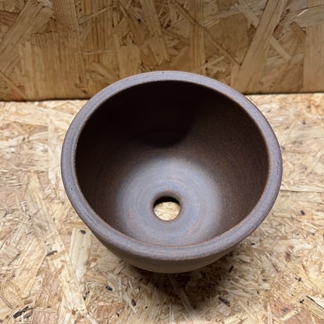 伝市鉢　コウロ型　サクラ草　3号