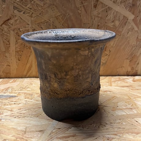 かみ山陶器　信楽焼　植木鉢
