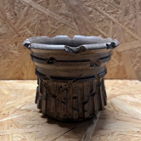 保田 修作 ❷ 陶器鉢 作家鉢 【まとめ買いで5%off！】 保田修作 - bio plants（ビオプランツ）