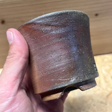 伝市鉢　穴窯　シャジン型　3号
