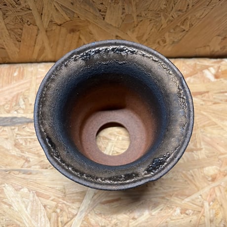 かみ山陶器　信楽焼　植木鉢