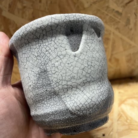 かみ山陶器　信楽焼　植木鉢