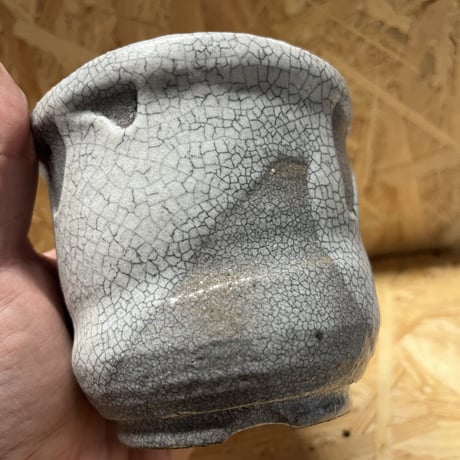かみ山陶器　信楽焼　植木鉢