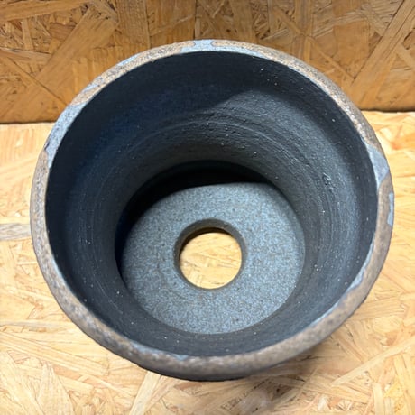 かみ山陶器　信楽焼　植木鉢
