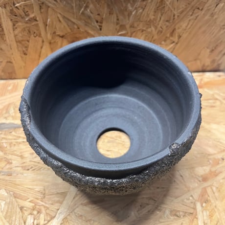 かみ山陶器　信楽焼　植木鉢
