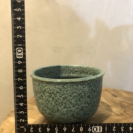 伝市鉢　コウロ型　サクラ草　3号