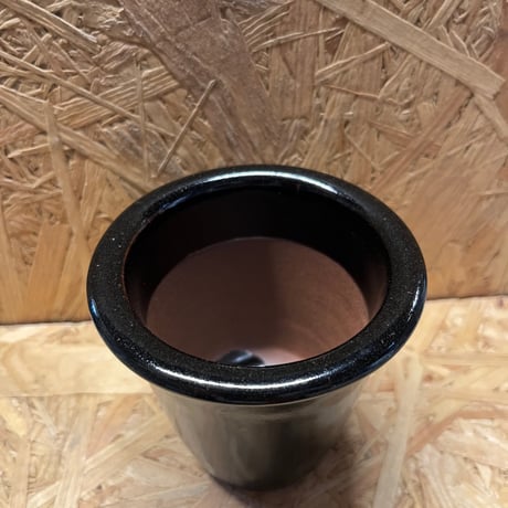 伝市鉢　型ラン型　3号　丹波黒
