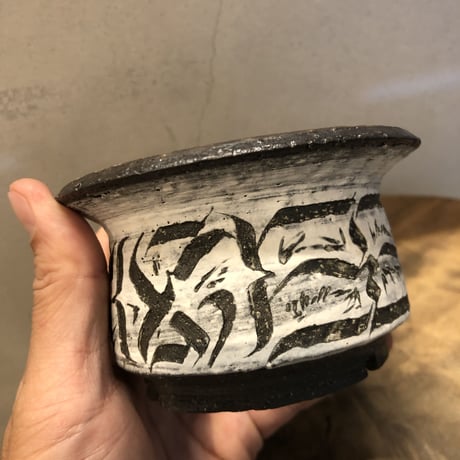 刻紋鉢　保田修作×rimwork