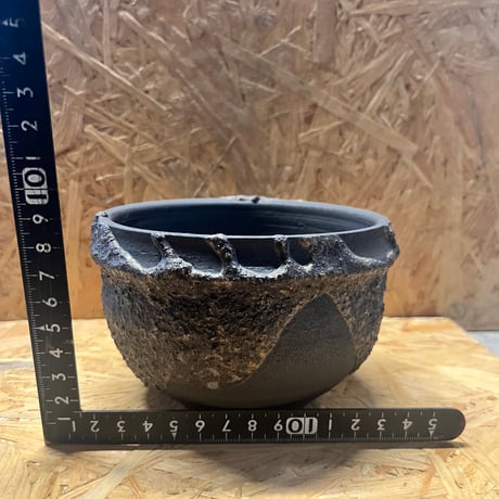 かみ山陶器　信楽焼　植木鉢