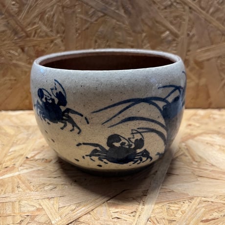 かみ山陶器　信楽焼　植木鉢