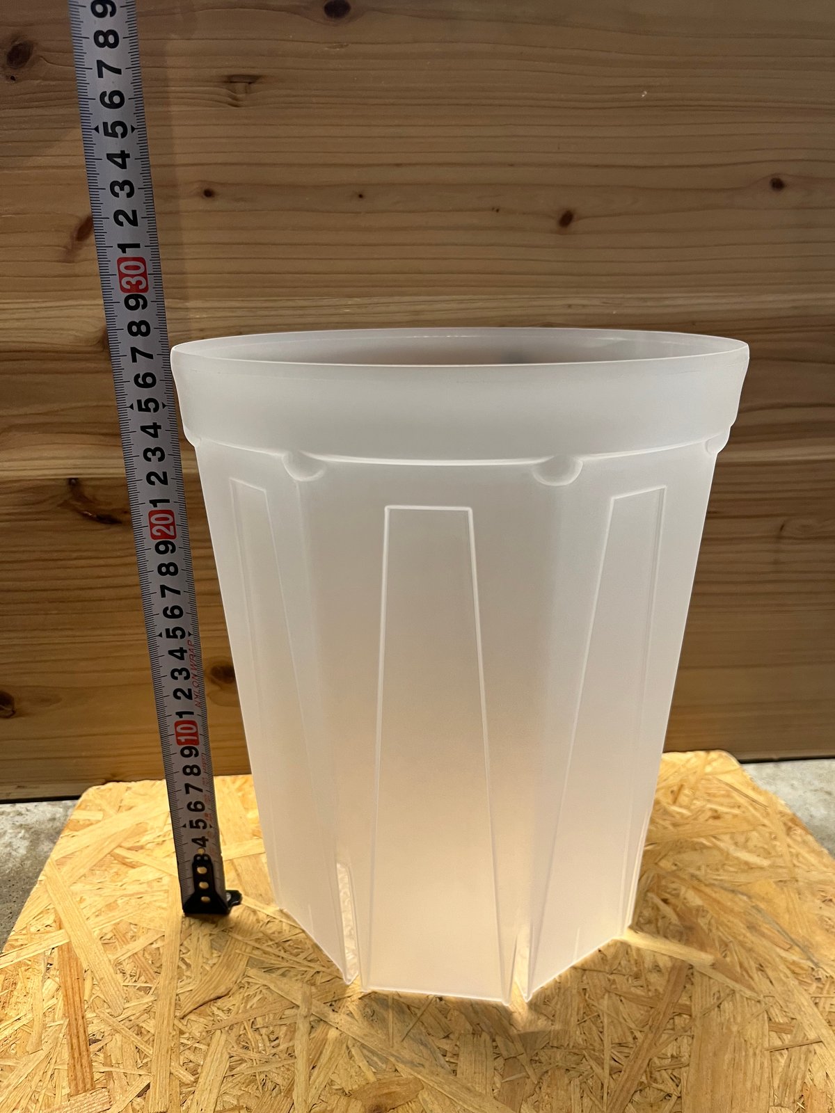 ネガミエル 透明スリット鉢 8号ロング | GREEN LUCK