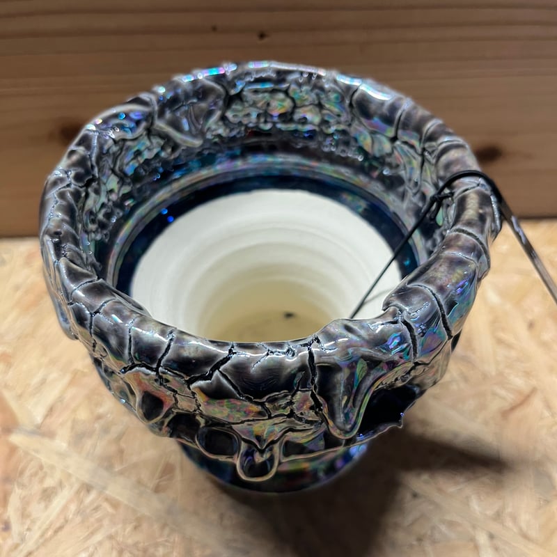 Wild Heaven 陶器鉢 MUGEN | GREEN LUCK