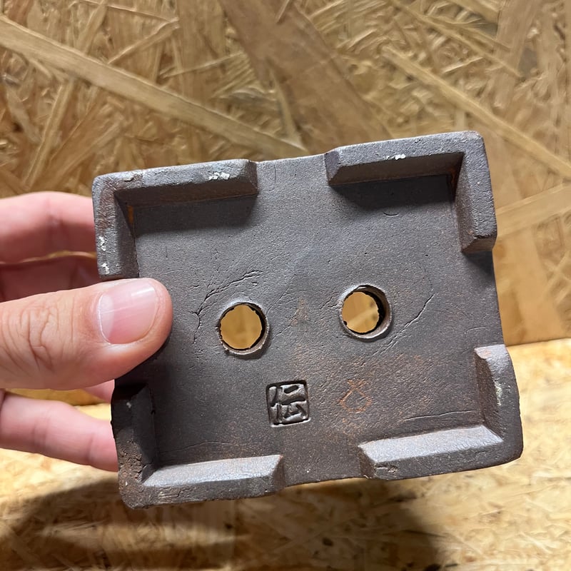 伝市鉢 角鉢 青銅 | GREEN LUCK