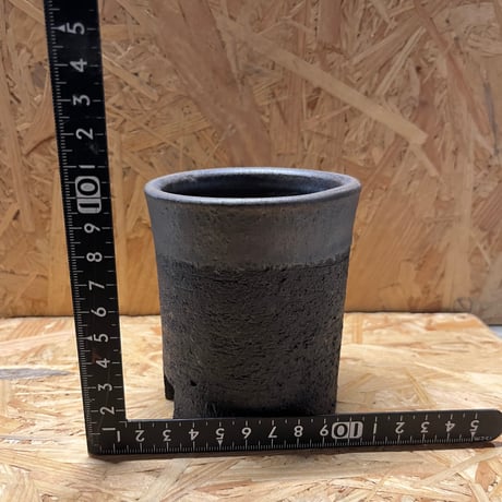 かみ山陶器　信楽焼　植木鉢