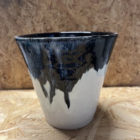 一穂窯　流れ鉢