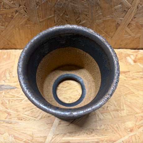 かみ山陶器　信楽焼　植木鉢