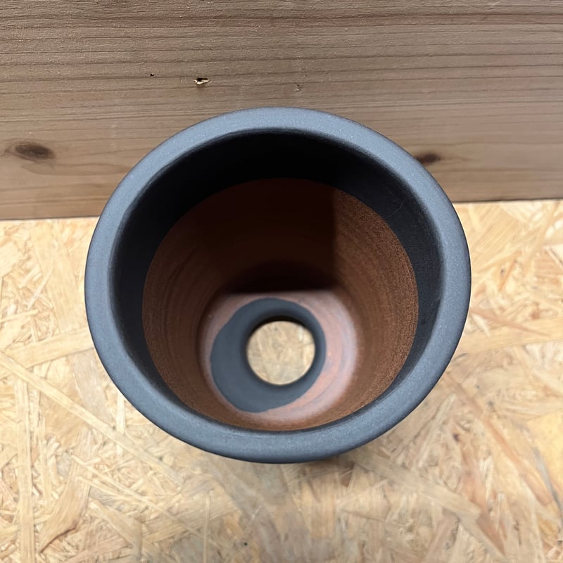 伝市鉢 筒型 3号 3.5号 4号 黒化粧 | GREEN LUCK