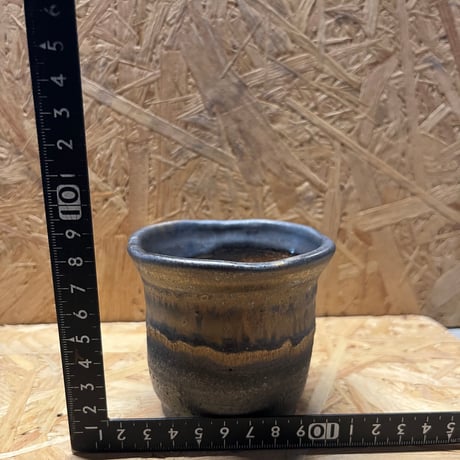 かみ山陶器　信楽焼　植木鉢