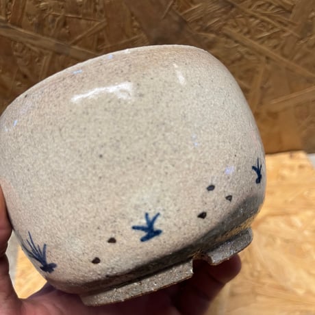 かみ山陶器　信楽焼　植木鉢