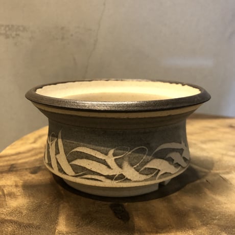 刻紋鉢　保田修作×rimwork
