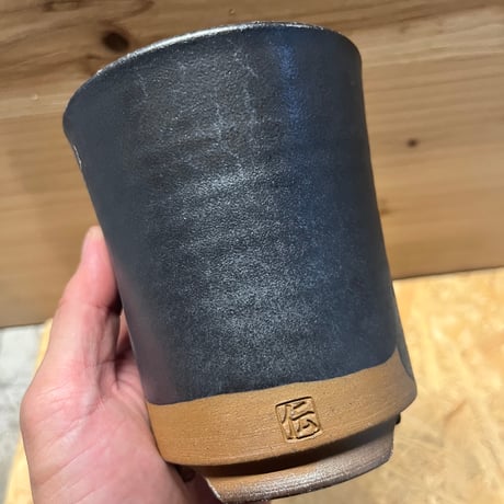 伝市鉢　穴窯　シャジン型　３.5号