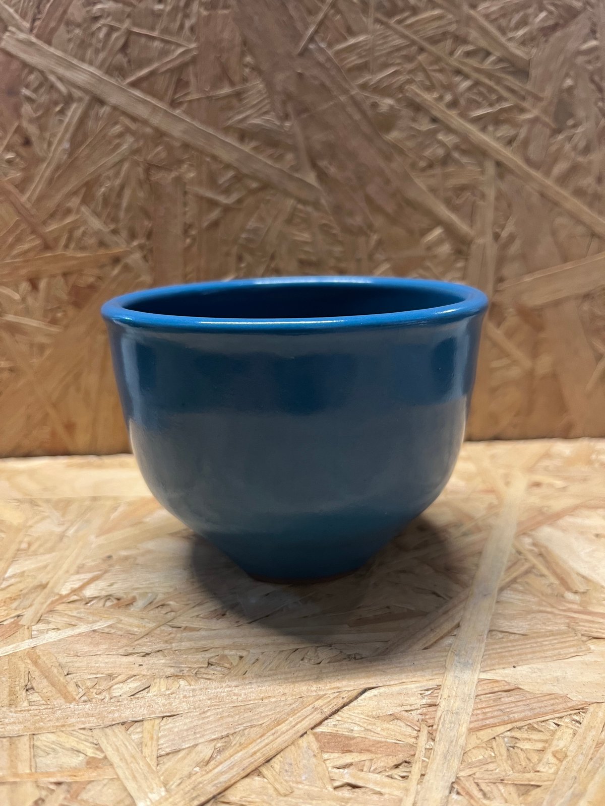 伝市鉢 コウロ型 3号 トルコブルー | GREEN LUCK