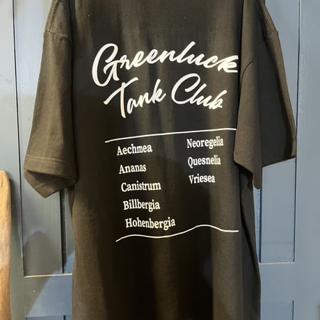 GREEN LUCK TANK T　ブラック