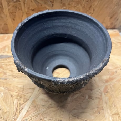 かみ山陶器　信楽焼　植木鉢