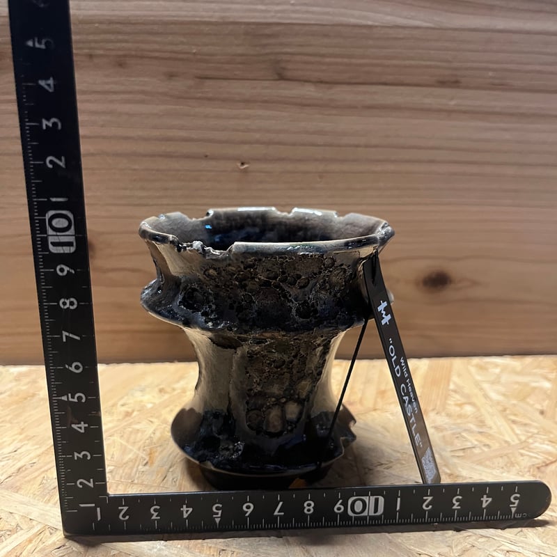 Wild Heaven 陶器鉢 OLD CASTLE 3号 | GREEN LUCK