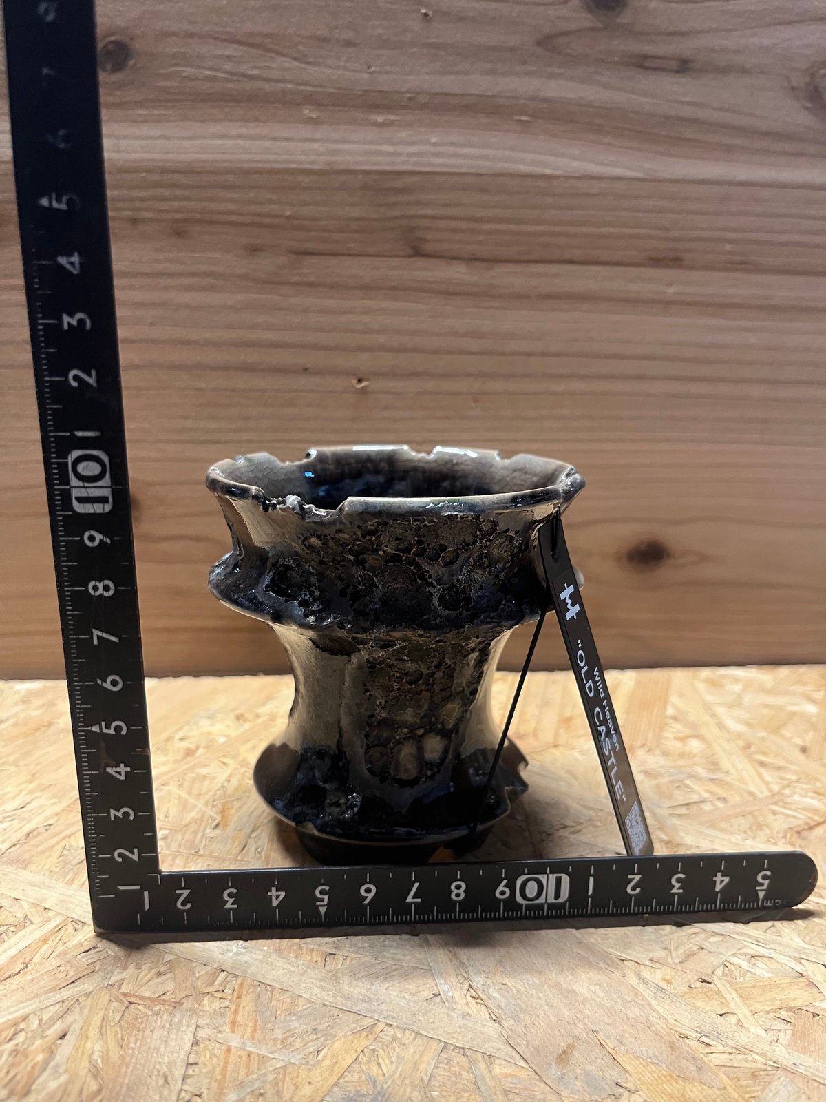 Wild Heaven 陶器鉢 OLD CASTLE 3号 | GREEN LUCK