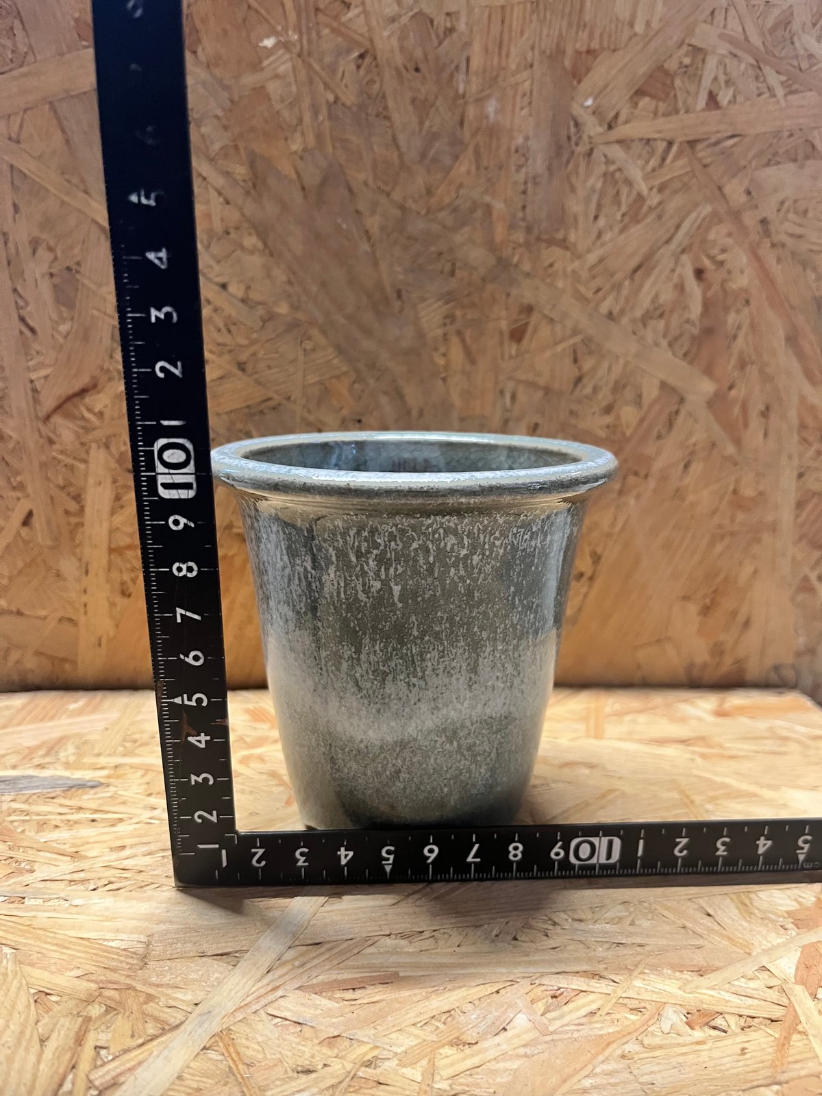 伝市鉢 型ラン型 3号 土灰 | GREEN LUCK