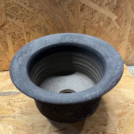 かみ山陶器　信楽焼　植木鉢