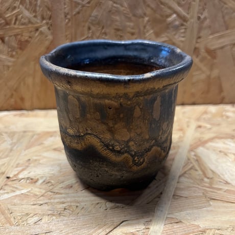 かみ山陶器　信楽焼　植木鉢