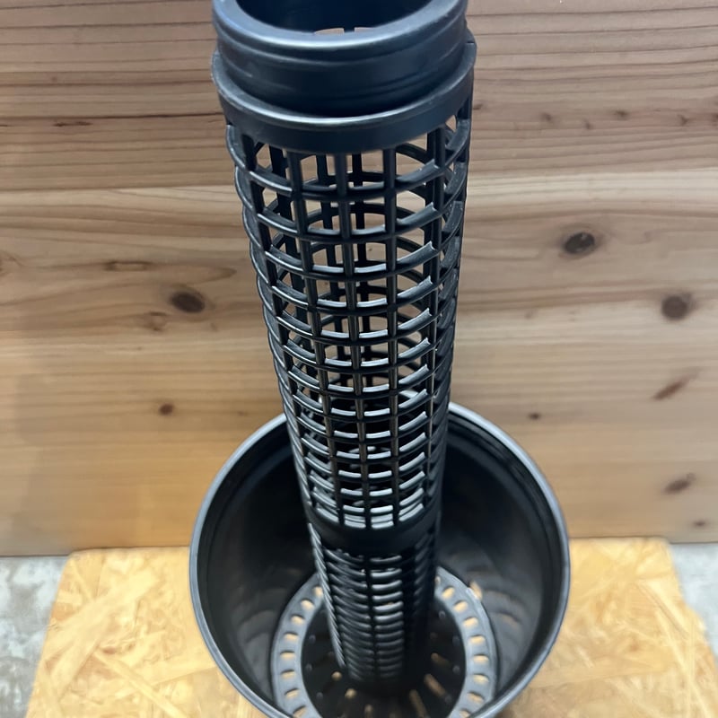 モスポール鉢 ポール付き ブラック | GREEN LUCK