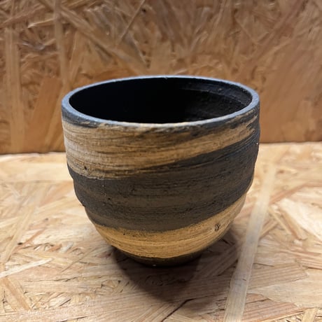 かみ山陶器　信楽焼　植木鉢
