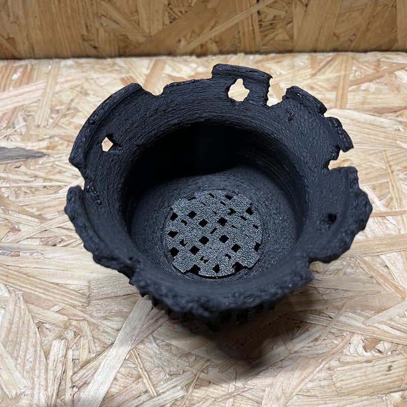 塊棘倶楽部×保田修作 溶岩鉢 THE FIRST | GREEN LUCK