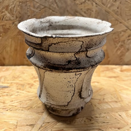 淡海陶芸研究所　植木鉢　3個セット 淡海陶芸研究所 植木鉢 3個セット 淡海陶芸研究所 植木鉢 泥彩彫