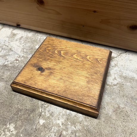 recycle wood パイン材　植物台座　ウッドテーブル