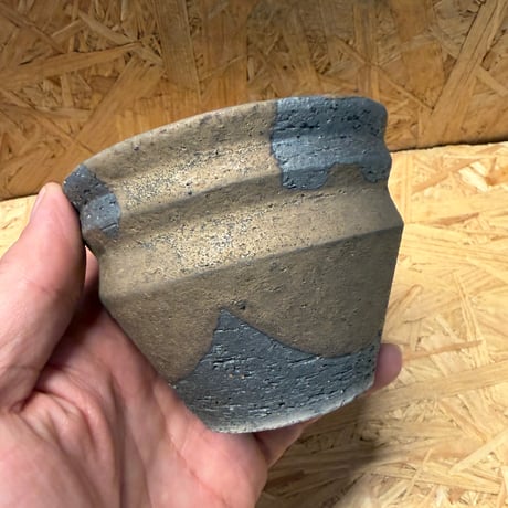 かみ山陶器　信楽焼　植木鉢